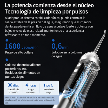 Irrigador Bucal DentaVelle